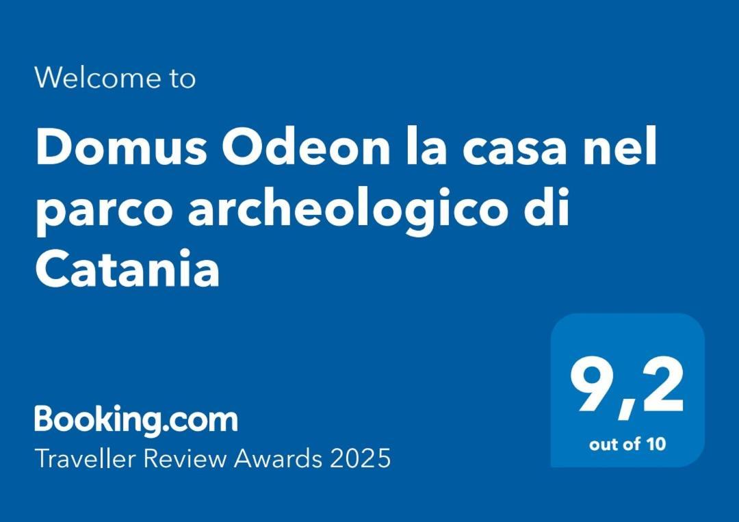 Domus Odeon La Casa Nel Parco Archeologico Di Catania Apartment ภายนอก รูปภาพ